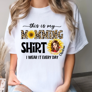 This Is My Momming Shirt - Personalized T Shirt