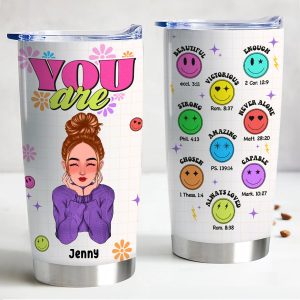 Beautifully Insulated 20oz Personalized Tumbler - Makezbright Gifts