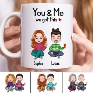 Couple - You & Me, We Got This - Personalized Mug - Makezbright Gifts