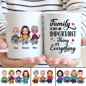 Family - Family isn't an important thing. It's everything - Personalized Mug (NN) - Makezbright Gifts