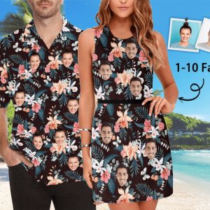 Hawaii - Custom Face Hawaiian Shirts - Personalized Short (LH7) - Makezbright Gifts