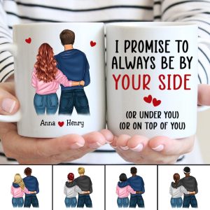 I Promise To Always Be By Your Side - Personalized Mug - Makezbright Gifts